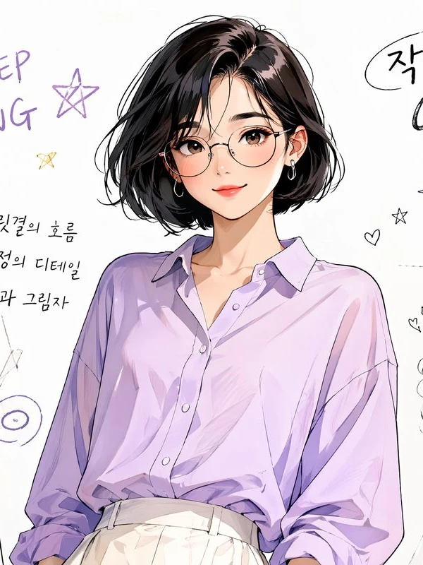 Katia, a fictional adult character for private chat, shown in a portrait
